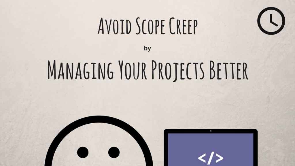 avoid scope creep